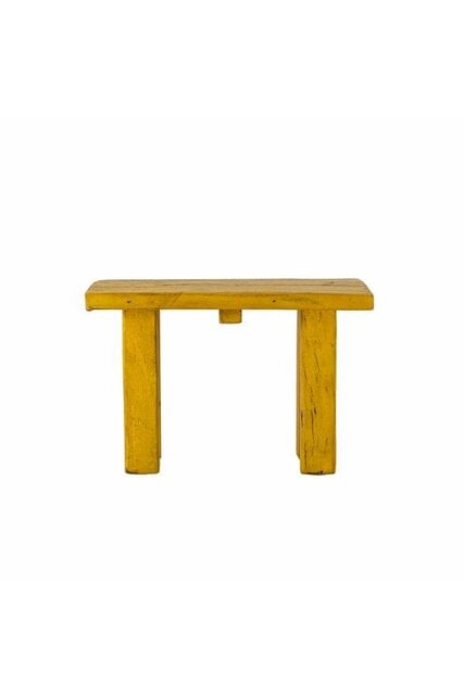 Bloomingville pedestal Porir amarillo