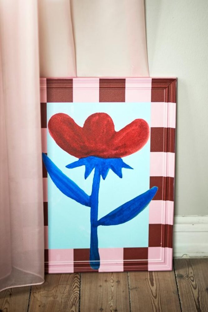 Bloomingville Vinia-illustration med ramme