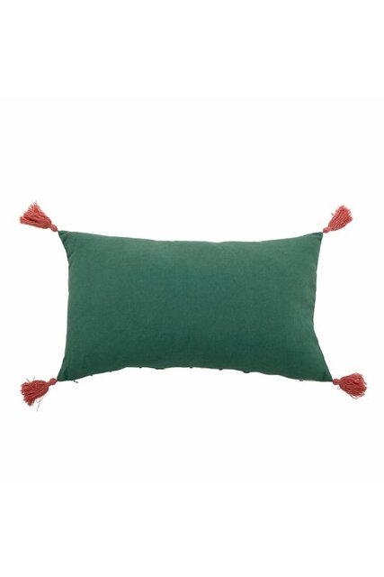 Bloomingville Coussin vert Woodsby
