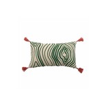 Bloomingville Cuscino Woodsby verde