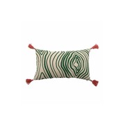 Bloomingville Cuscino Woodsby verde