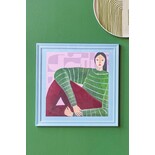 Bloomingville Illustrazione di Zoy con cornice