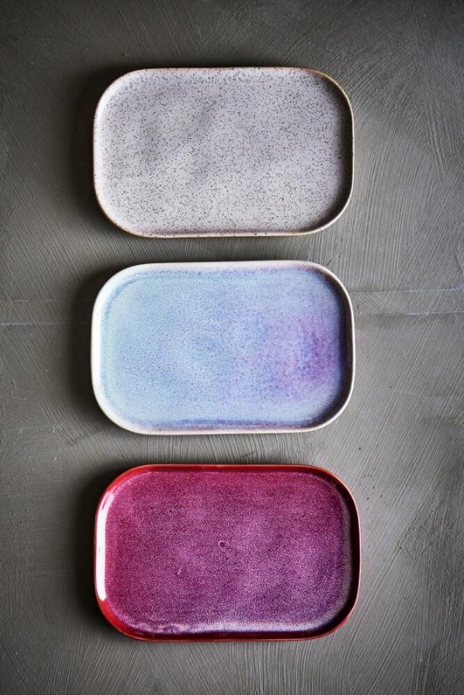 Bloomingville Addison borden roze set van 3 stuks