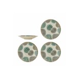 Bloomingville Set di 4 piatti Bethany verdi Bloomingville Set di 4 piatti Bethany verdi