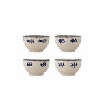 Bloomingville Eimy bowls blue set of 4 pieces Bloomingville Eimy bowls blue set of 4 pieces