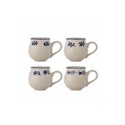 Bloomingville Juego de 4 tazas Eimy