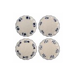 Bloomingville Eimy Teller, blau, 4er-Set Bloomingville Eimy Teller, blau, 4er-Set