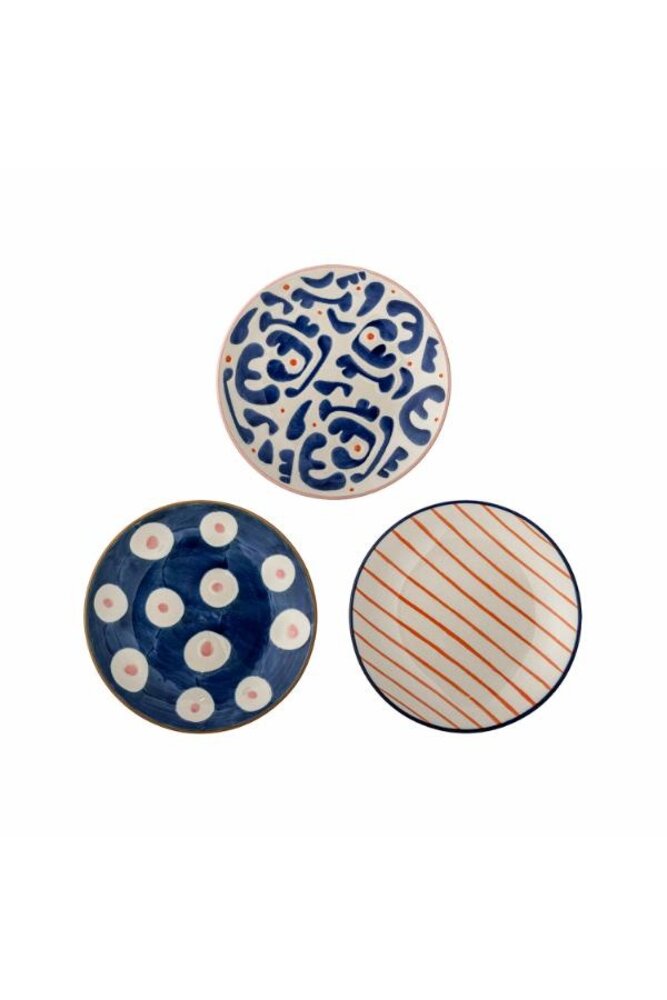 Bloomingville Eviaya borden set van 3 stuks Bloomingville Eviaya borden set van 3 stuks