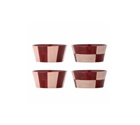 Bloomingville Floki bowls pink set of 4 Bloomingville Floki bowls pink set of 4