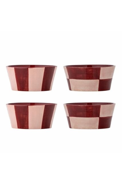 Bloomingville Floki bowls pink set of 4 Bloomingville Floki bowls pink set of 4