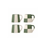Bloomingville Floki muggar gröna set om 4 Bloomingville Floki muggar gröna set om 4