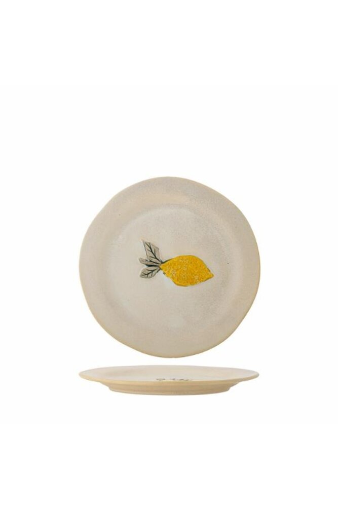 Bloomingville Had yellow plates set of 4 pieces