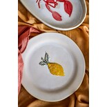 Bloomingville Hadden borden geel set van 4 stuks Bloomingville Hadden borden geel set van 4 stuks