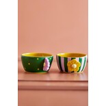 Bloomingville Haisy bowls green set of 2 pieces