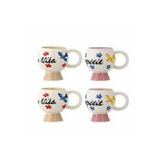 Bloomingville Lindsay muggset om 4 Bloomingville Lindsay muggset om 4