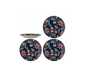 Bloomingville Meredith borden set van 4 stuks Bloomingville Meredith borden set van 4 stuks