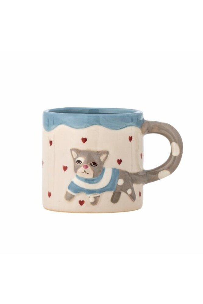 Bloomingville Mini Mille-Set: Teller, Becher und kleine Schüssel Bloomingville Mini Mille-Set: Teller, Becher und kleine Schüssel