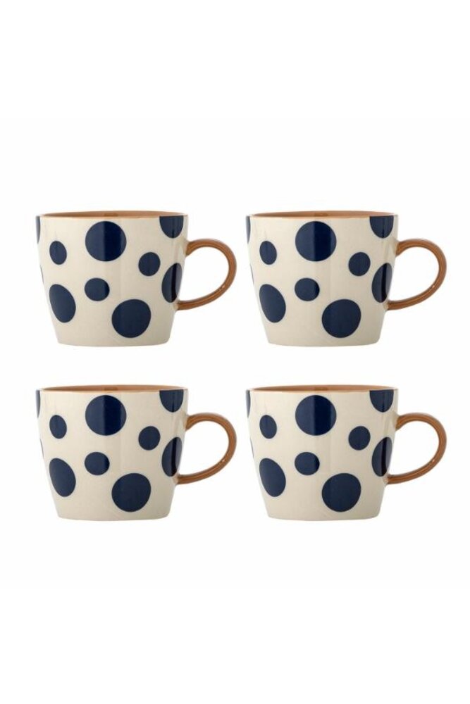 Bloomingville Miri-krussett med 4 Bloomingville Miri-krussett med 4