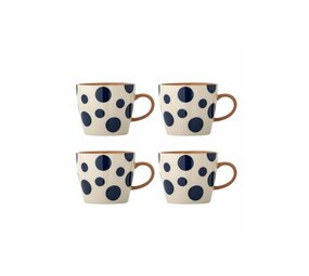 Bloomingville Miri mokken set van 4 stuks Bloomingville Miri mokken set van 4 stuks