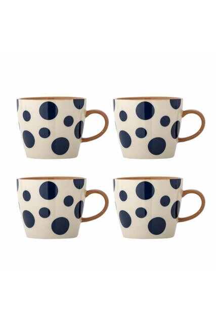 Bloomingville Miri-krussett med 4 Bloomingville Miri-krussett med 4
