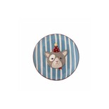 Bloomingville Mini Party set blauw bord, mok en schaaltje Bloomingville Mini Party set blauw bord, mok en schaaltje