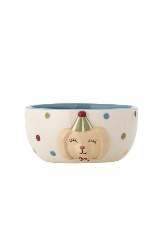 Bloomingville Mini Service de table bleu comprenant une assiette, une tasse et un petit bol. Bloomingville Mini Service de table bleu comprenant une assiette, une tasse et un petit bol.