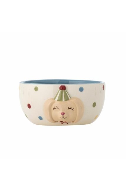 Bloomingville Mini Party set blauw bord, mok en schaaltje Bloomingville Mini Party set blauw bord, mok en schaaltje