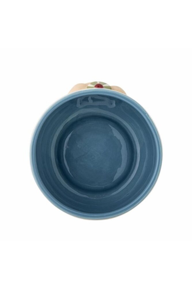 Bloomingville Mini Party set blauw bord, mok en schaaltje Bloomingville Mini Party set blauw bord, mok en schaaltje