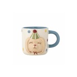 Bloomingville Mini Service de table bleu comprenant une assiette, une tasse et un petit bol. Bloomingville Mini Service de table bleu comprenant une assiette, une tasse et un petit bol.