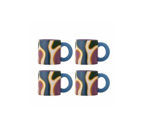 Bloomingville Ensemble de 4 tasses Salacia Bloomingville Ensemble de 4 tasses Salacia