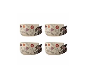 Bloomingville Vivielle skålar set om 4 Bloomingville Vivielle skålar set om 4