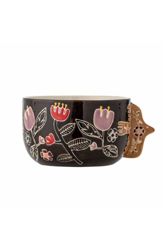 Bloomingville Vivielle schalen bruin set van 4 stuks Bloomingville Vivielle schalen bruin set van 4 stuks