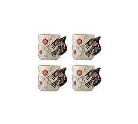 Bloomingville Vivielle krussett med 4 Bloomingville Vivielle krussett med 4