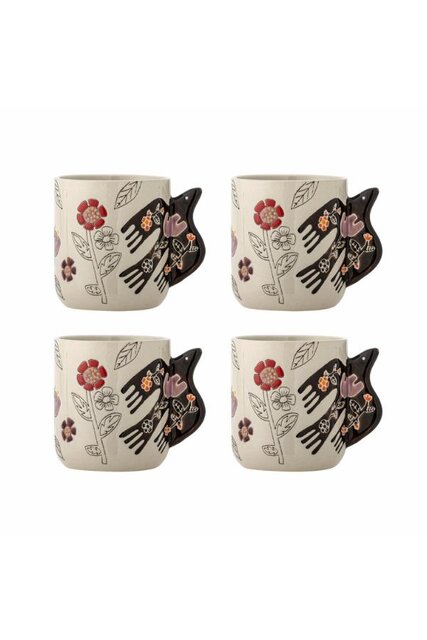 Bloomingville Ensemble de 4 tasses Vivielle Bloomingville Ensemble de 4 tasses Vivielle
