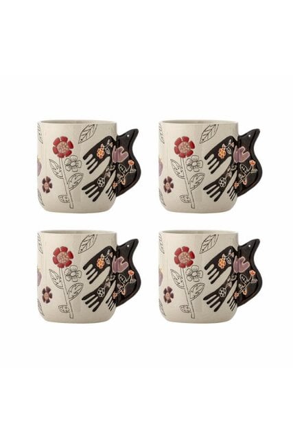 Bloomingville Vivielle muggset om 4 Bloomingville Vivielle muggset om 4