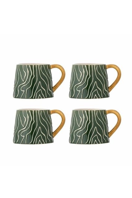Bloomingville Ensemble de 4 tasses Woodsby Bloomingville Ensemble de 4 tasses Woodsby