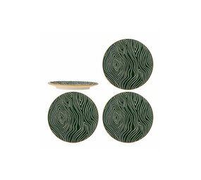 Bloomingville Woodsby tallrikar set om 4