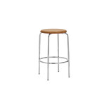 House Doctor Comma barkruk bruin/chroom House Doctor Comma barkruk bruin/chroom
