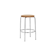 House Doctor Tabouret de bar Comma marron/chrome House Doctor Tabouret de bar Comma marron/chrome