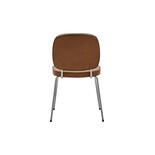 House Doctor Ensemble de 4 chaises Carma couleur cognac House Doctor Ensemble de 4 chaises Carma couleur cognac