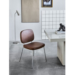 House Doctor Carma stoelen cognac set van 4 stuks House Doctor Carma stoelen cognac set van 4 stuks