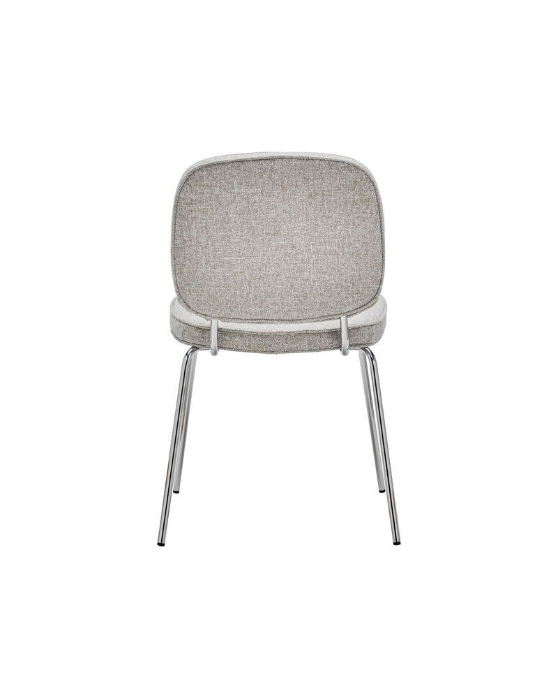 House Doctor Carma stol sand/krom set med 4 delar House Doctor Carma stol sand/krom set med 4 delar