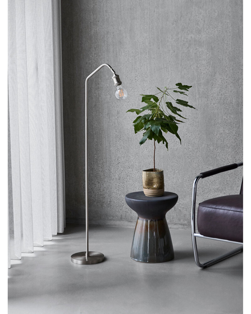 House Doctor Gulvlampe børstet sølv House Doctor Gulvlampe børstet sølv
