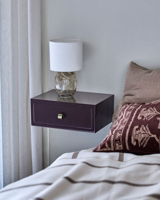 House Doctor Bedsi side table/nightstand mulberry House Doctor Bedsi side table/nightstand mulberry