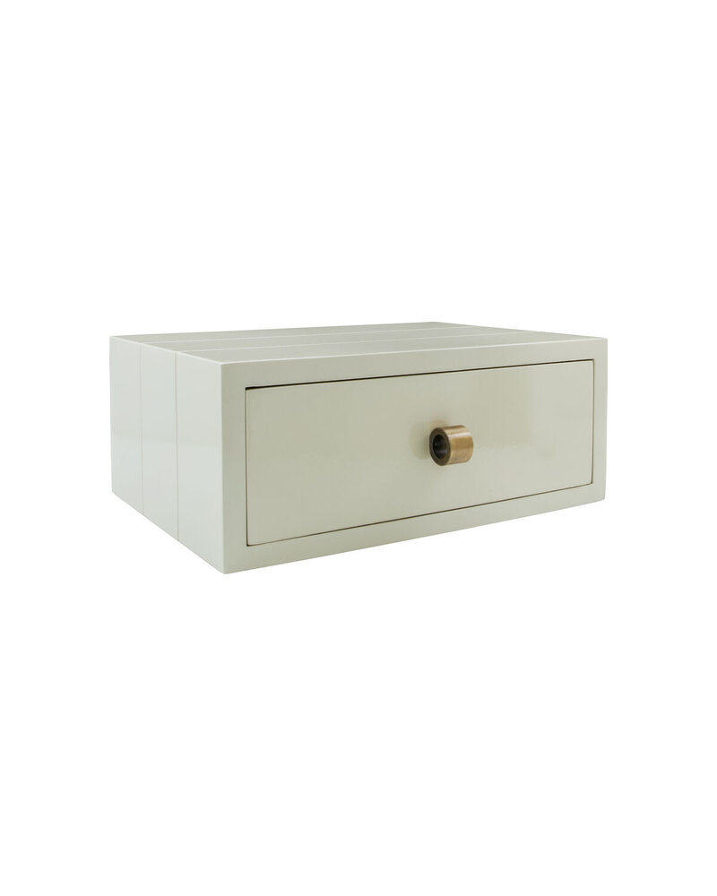 House Doctor Tavolino/comodino Bedsi color sabbia House Doctor Tavolino/comodino Bedsi color sabbia