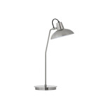 House Doctor Lampe de bureau en argent brossé House Doctor Lampe de bureau en argent brossé