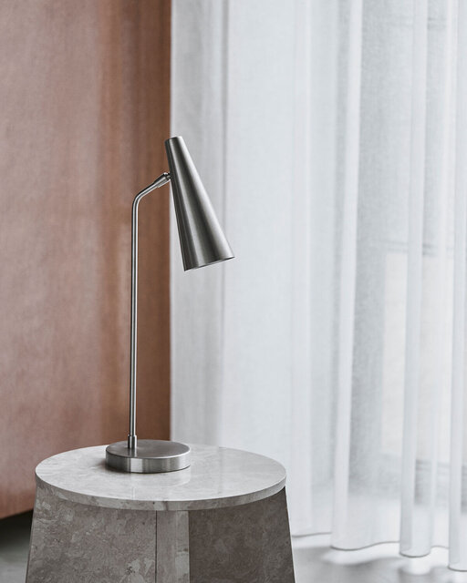 House Doctor Præcis sølv bordlampe House Doctor Præcis sølv bordlampe
