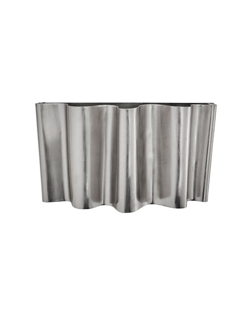 House Doctor Flola Wandleuchte, gebürstetes Silber, 36 x 19 cm House Doctor Flola Wandleuchte, gebürstetes Silber, 36 x 19 cm