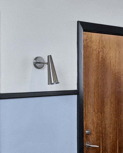 House Doctor Precise wall lamp brushed silver House Doctor Precise wall lamp brushed silver