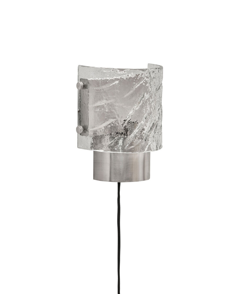 House Doctor Wall lamp type brushed silver House Doctor Wall lamp type brushed silver